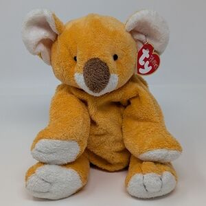 Ty Pluffies Koala Baby Pookie Orange Tylux Plush